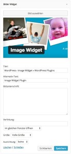 Image Widget Plugin
