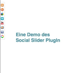 Social Slider PlugIn