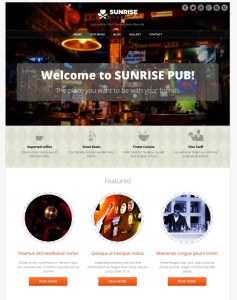 Sunrise WordPress Theme