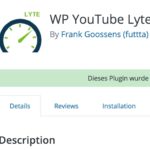 WP YouTube Lyte PlugIn